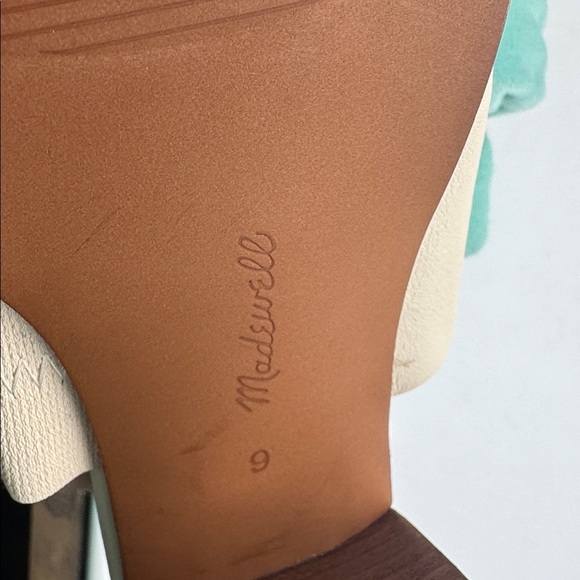 Madewell The Kaitlin Sandal Ecru Size 9 - Picture 4 of 16